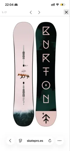 Prancha Snowboard  BURTON YEASAYER  140