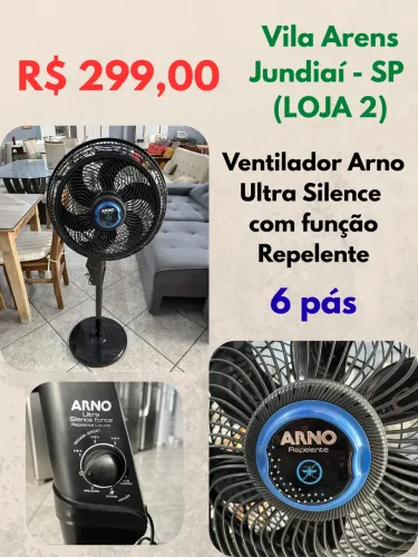 Ventilador Arno 6 pás 