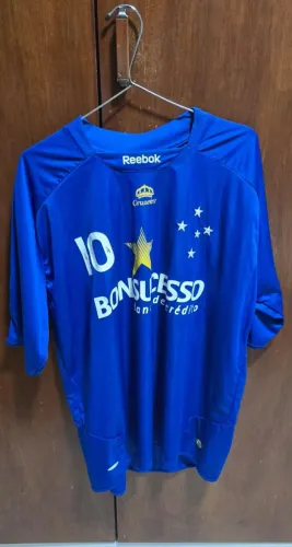 Camisa do Cruzeiro - Original - 2009 - Tamanho GG usada em excelente estado - Aceito Troc