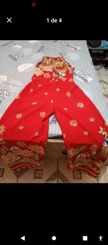 Macacão longo shein G novo 