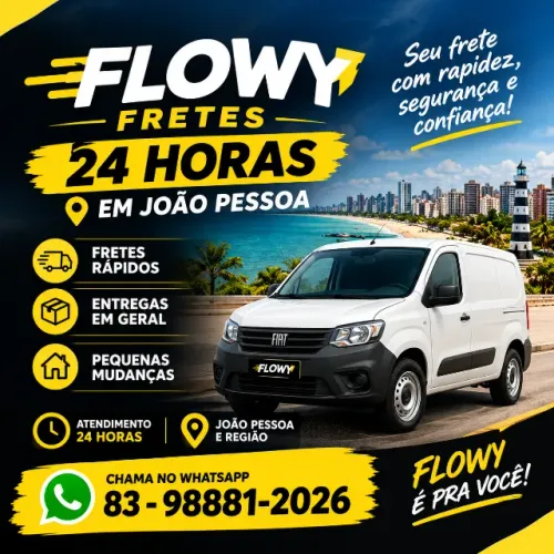 Frete João Pessoa 24h Solicite seu orçamento