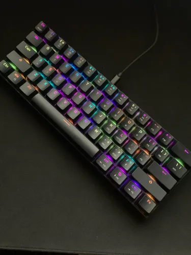Teclado gamer mecânico!