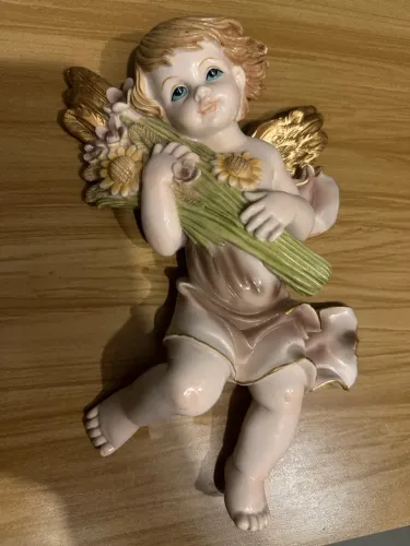 Anjo pintado a mão italiano