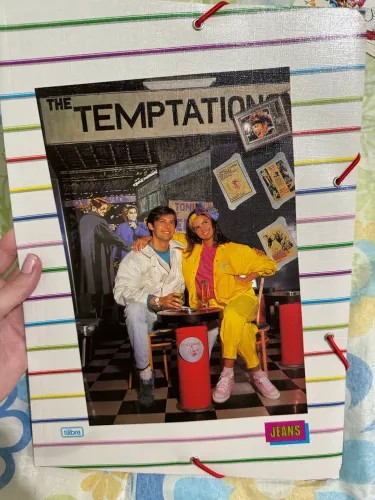 Pasta escolar rara década de 80