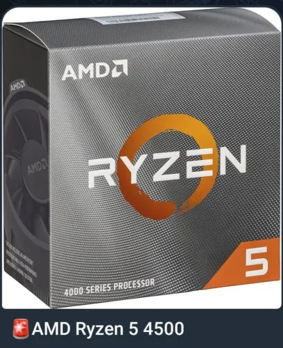 Processador ryzen 5 4500