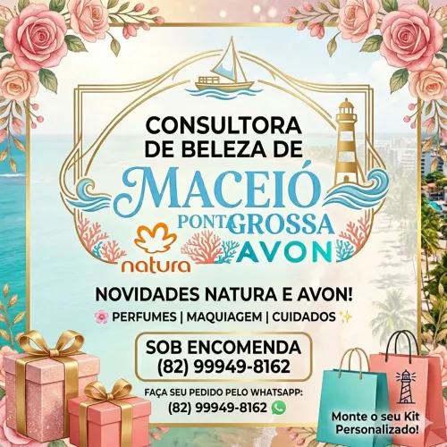 Revendedora Avon e natura