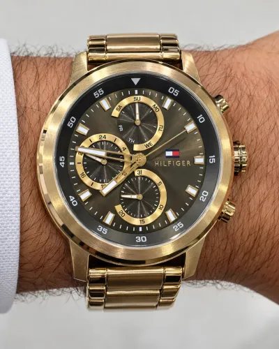 RELÓGIO TOMMY HILFIGER ROCKY - DOURADO