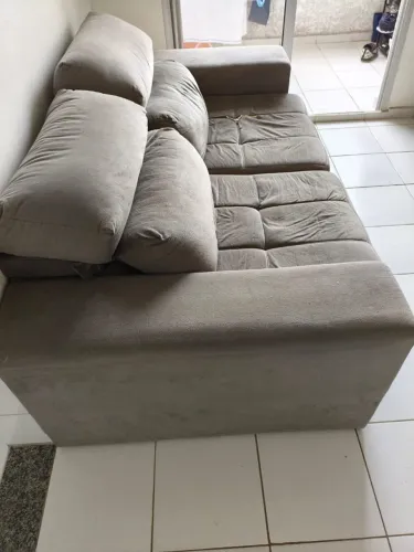 Sofá retrátil 2 lugares 180 cm