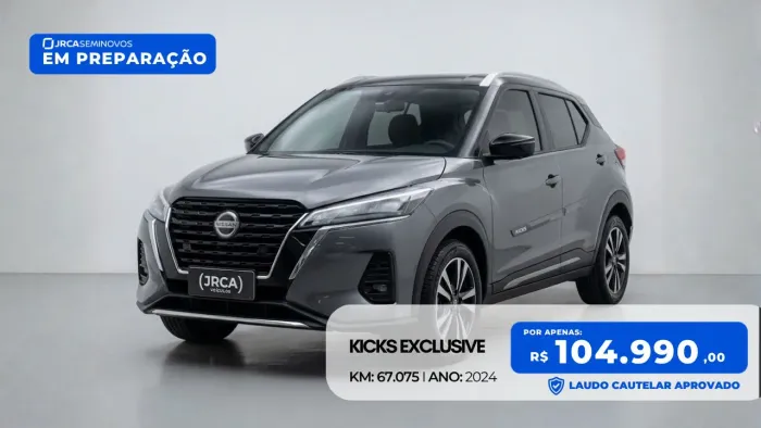 Nissan Kicks Exclusive 1.6 16V Flex AUT 2024