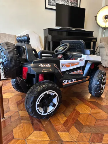 Carro Eletrico Zippy Toys Polaris UTV XP1000 4x2 12V Branco CR