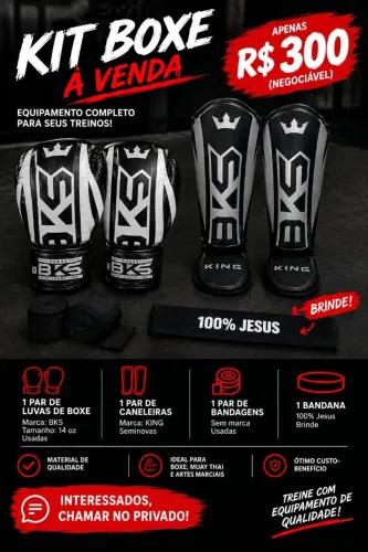 Vendo Kit de Muay Thai