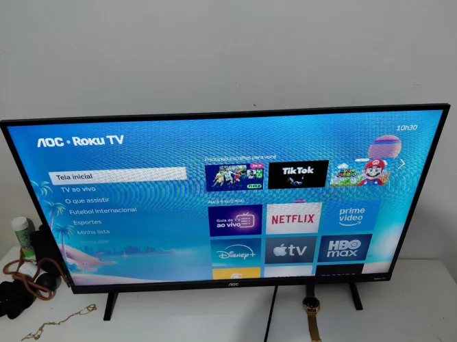 Vendo tv smart 32 funcionando perfeitamente valor 500 ja no menor valor