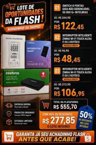 Achadinhos da Flash - Smart Home & Tech!