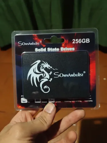 Ssd Somnabulist novo lacrado 256gb