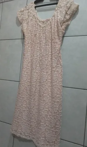 Vestido Gestante de renda