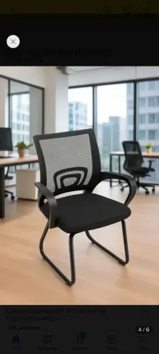 Cadeira Home office Fixa