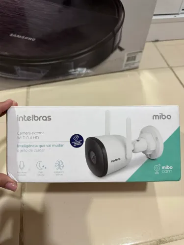 Câmera externa Wi-Fi intelbras full hd