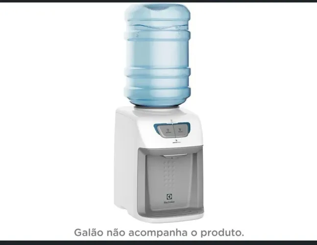 Bebedouro de Água Electrolux Branco com Refrigeração Eletrônica