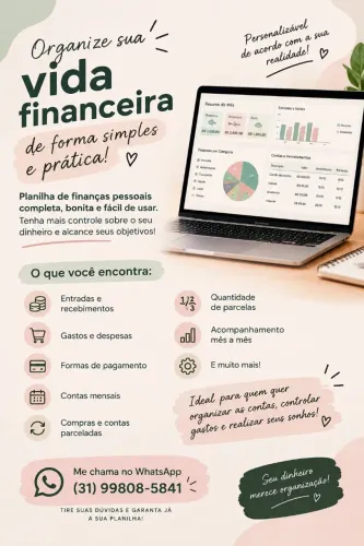 Planilha Finanças Pessoais