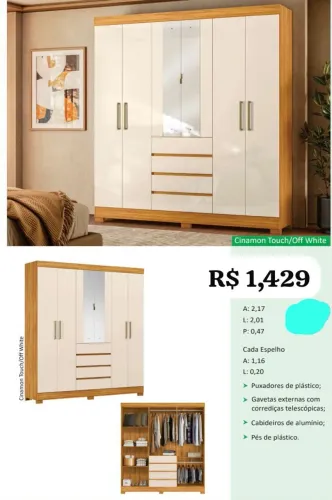 Guarda Roupa França - Promoção