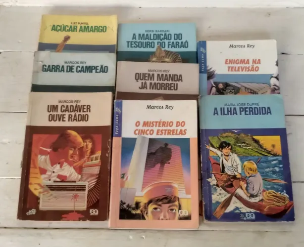 Lote 9 Livros Série Vagalume Ática (Clássicos Juvenis)