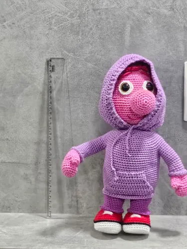 Vergonha - Divertidamente em amigurumi 