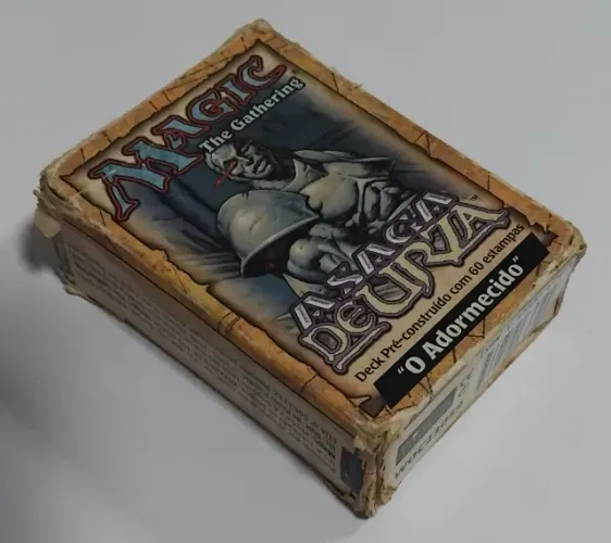 Deck Magic MtG Saga De Urza O Adormecido Caixa Original 1998 Raridade Colecionador