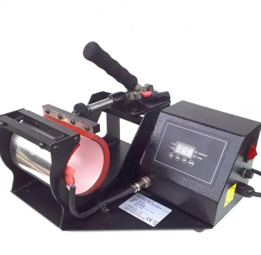 Prensa Térmica para Canecas - Ótimo Estado com 12 canecas e 100 fls de Papel sublimático