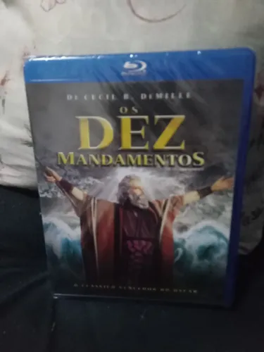 Blu-ray duplo novo lacrado Os Dez Mandamentos