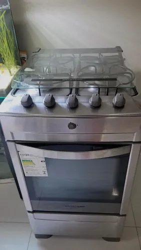 Fogão Brastemp inox
