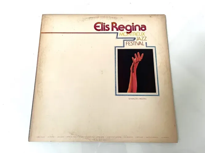 Disco de Vinil LP Vintage Elis Regina Montreaux Jazz Festival MPB Elektra