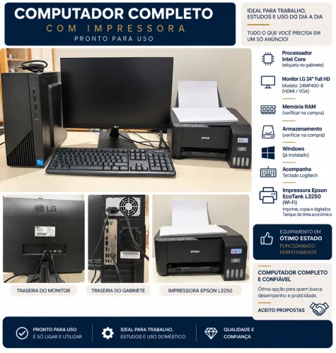 Vende-se computador completo