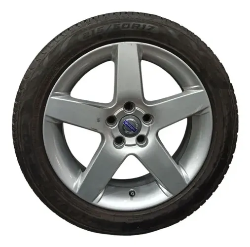 Roda Boa Pneu Bom Volvo C30 2011 2012 215 75 R17 Branco