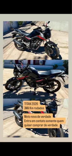 TITAN 160 2026 com 4 meses de uso