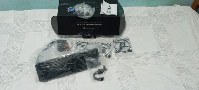 Walter Cooler Black 360MM ARGB RiseMode