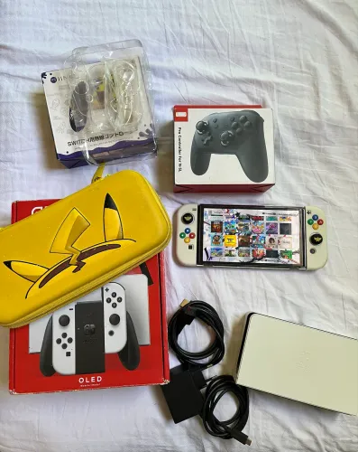 nintendo switch oled desbloqueado 