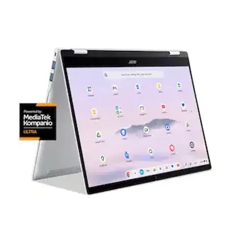 Acer Chromebook Plus Spin 514 (CP514-5HN), 12GB/256GB, Tela Touch 120Hz, Zero