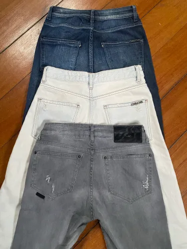 Kit de 3 caças jeans john john e Ellus 36