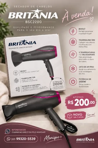 Secador Britânia