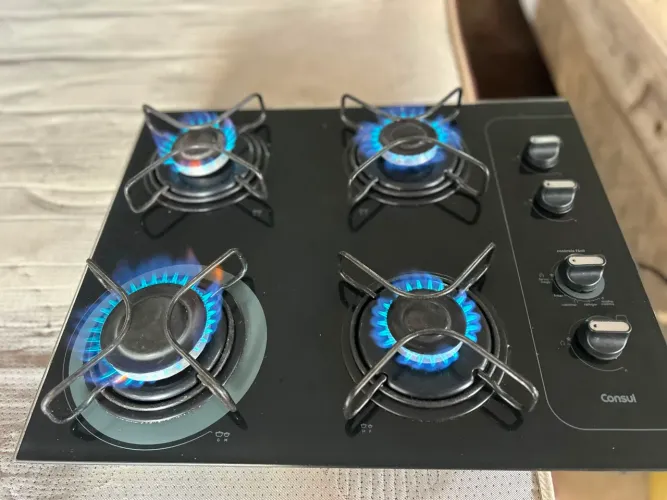 Cooktop de 4 boca automático