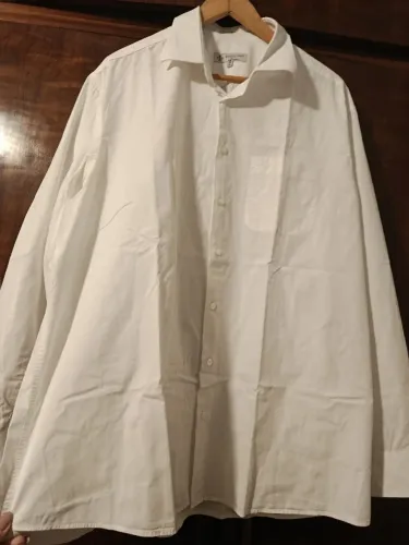 Camisa social branca Dudalina 48