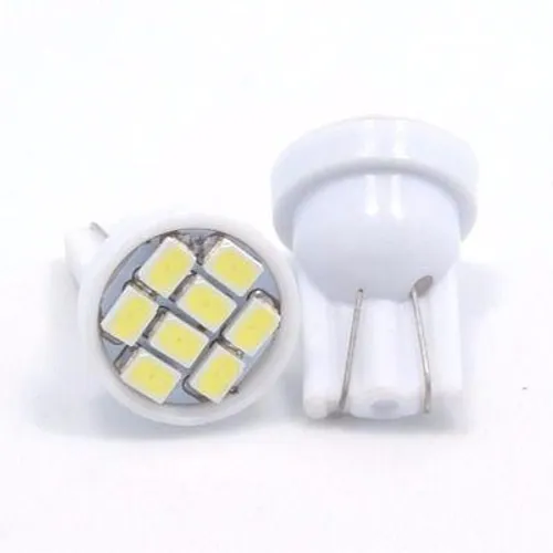 Par De Lâmpada Pingo 8 Leds Smd - T10 W5w