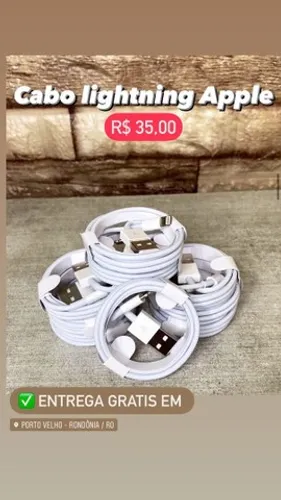 Cabo USB iPhone Entrega Gratis 24 hrs