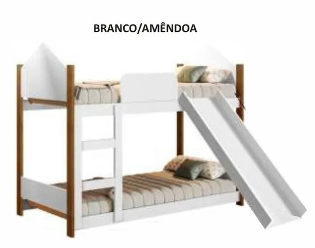Beliche Infantil com Escorregador **nova na caixa**