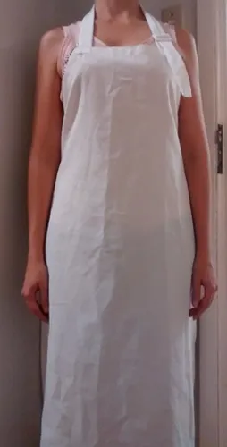 Avental Uniforme Jaleco Branco