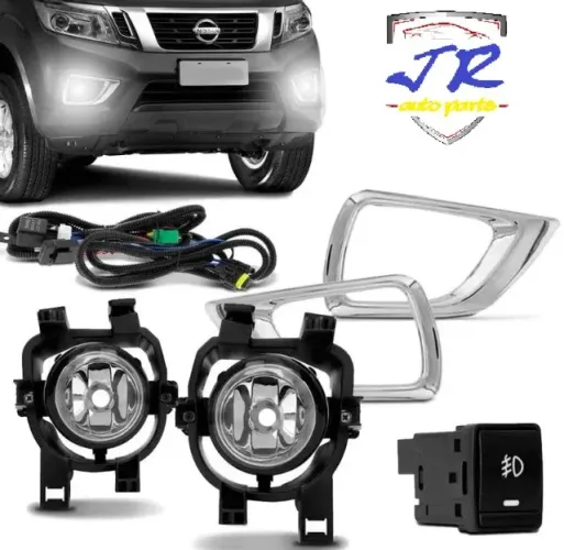 Kit Farol de Milha Frontier 2017 2018 2019 2020 Auxiliar Neblina