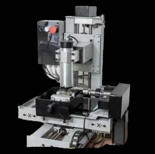 Fresadora 4 Eixos Nova/Zero- Torno Cnc Ourives E Joalheiros
