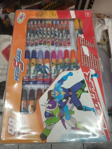 Estojo Escolar 98 Peças Menino