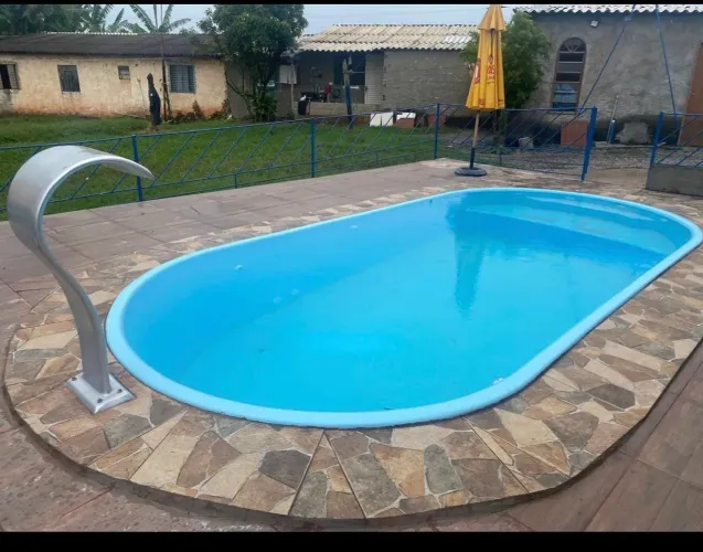 Piscina de fibra 5.90x3.00 completa 