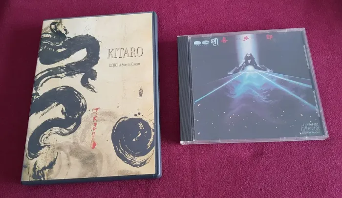 Kitaro - DVD(Kojiki A Story in Concert)+ CD japonês (In Person)
